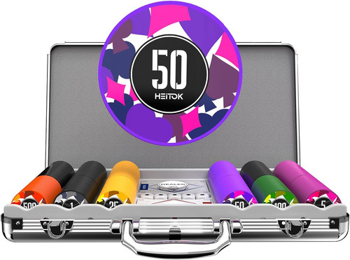 Poker chips set 300 pezzi - chips,