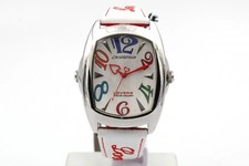 Watch CHRONOTECH LOVERS DOUBLE Colorato Cassa Acciaio Quarzo Cinturino Pelle New