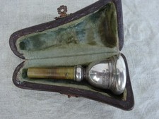 4 vecchi boccagli per tuba