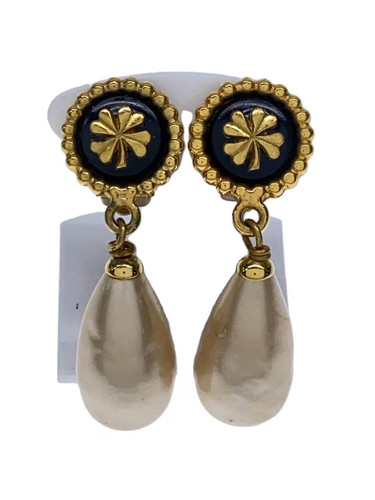 Orecchini goccia chanel old - chanel,