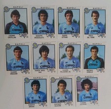 Figurine calciatori panini 1982/83. Napoli. Lotto 11 Figurine