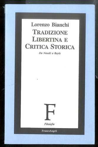 Tradizione libertina critica - tradizione, e