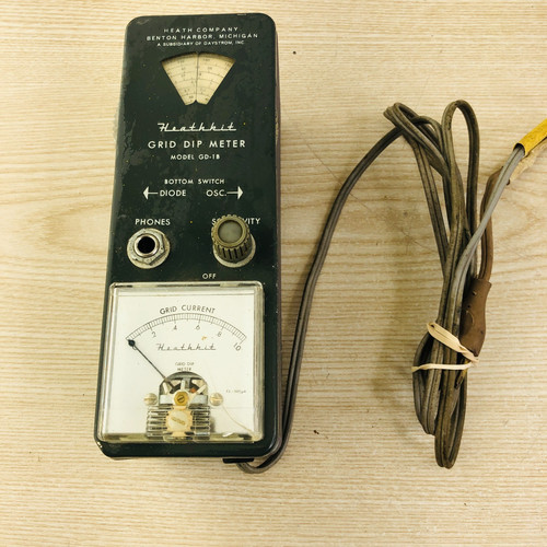 Heathkit grid dip meter - dip,