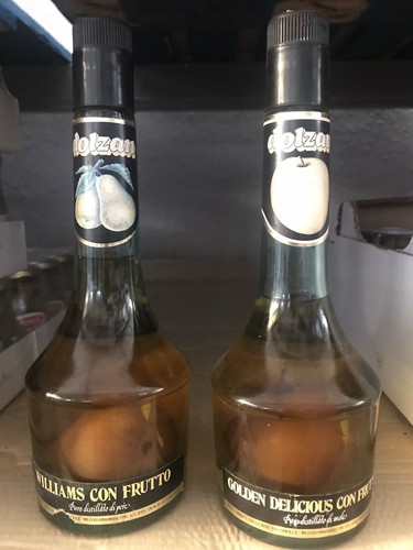 Bottiglie grappa dolzan con - 2,
