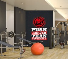 Carta parati muscle - da, 3d