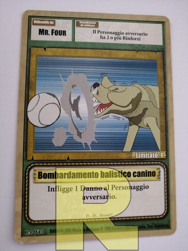 Bombardamento balistico canino