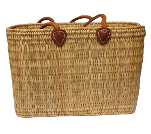 Borsa grande cestino pelle