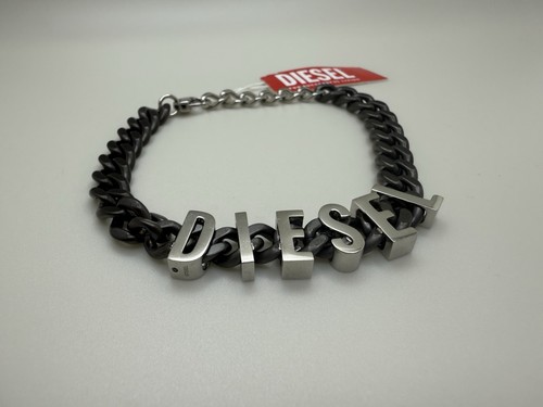 Bracciale uomo diesel logo - bracciale,