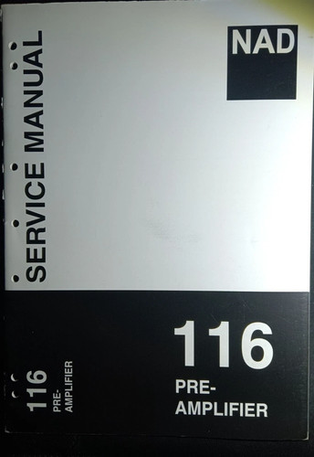 Nad 116 preamplificatore - nad,