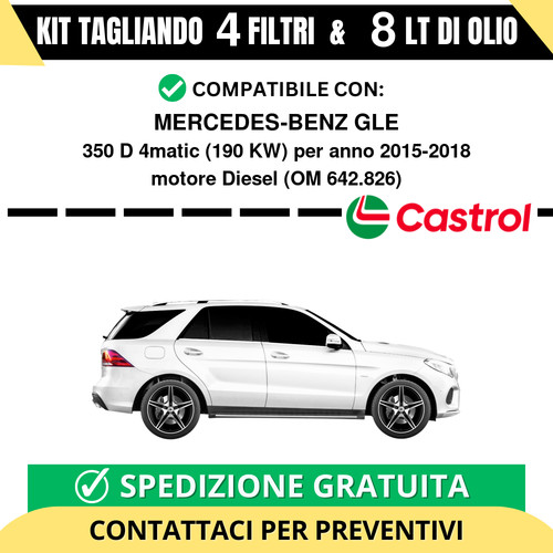 Tagliando per mercedes benz - per, mercedes-benz