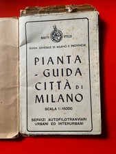 Pianta Guida vintage anni