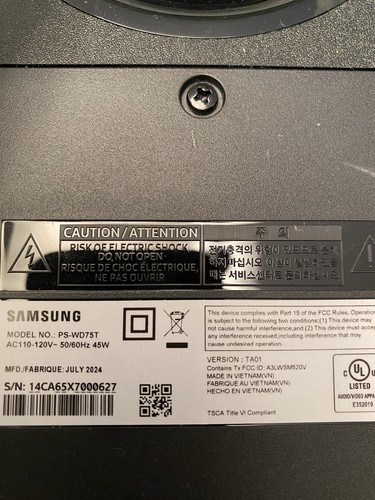Altoparlante samsung solo per - samsung,