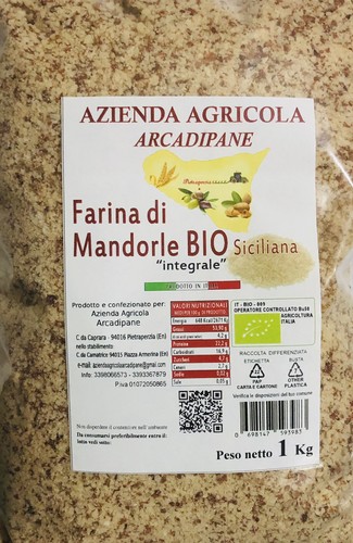 Farina integrale mandorle - farina,