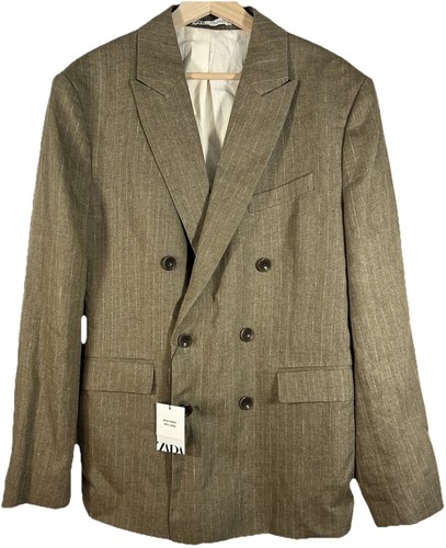 Giacca blazer doppiopetto zara - giacca,