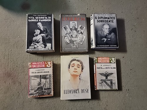 Lotto 6 libri su - di,