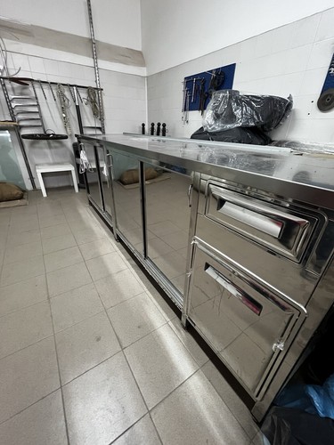 Banco acciaio cucina - banco,
