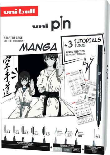 Uni ball brush pen - ball-, fine