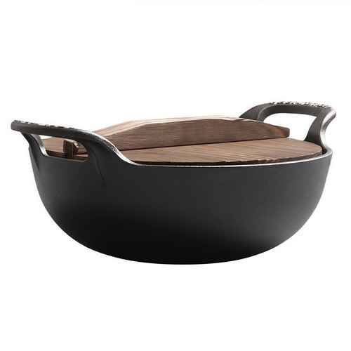 Wok affidabile ghisa - wok,