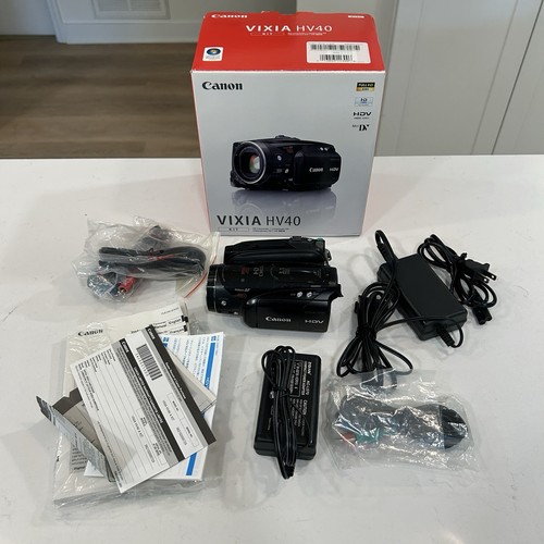 Canon vixia hv40 minidv hdv - vixia,