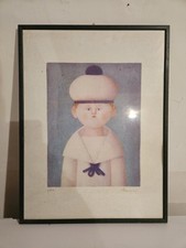 Bimbetto di ANTONIO BUENO - Litografia 35x50 con autentica