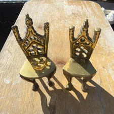 Pair of antique Gothic Revival