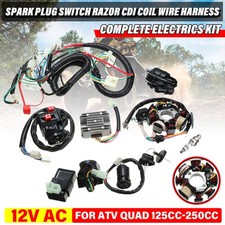 Kit completo cablaggio elettrico raddrizzatore CDI 12V per QUAD ATV 125cc-250cc