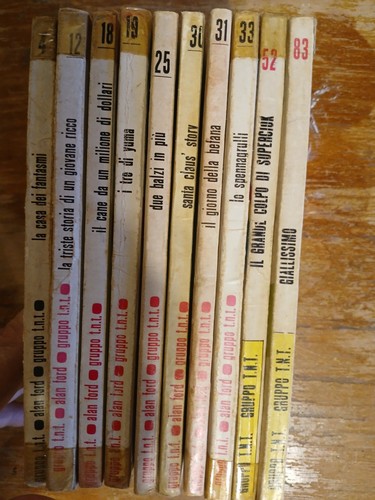 Lotto albi alan ford - lotto,