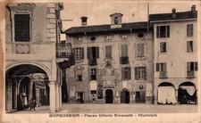 Vercelli Borgosesia piazza Vittorio Emanuele Municipio F. piccolo  spedita