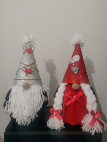 Gnomi natale fatti a - , mano