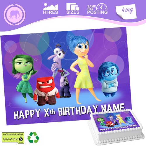 Cake topper inside out - inside,