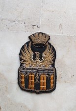 Stemma vintage berretto Polizia Municipale di Merano in feltro