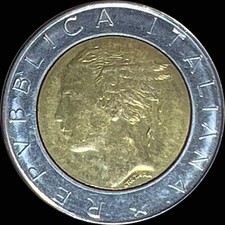 1985 AU 500 Lire 1982-2001