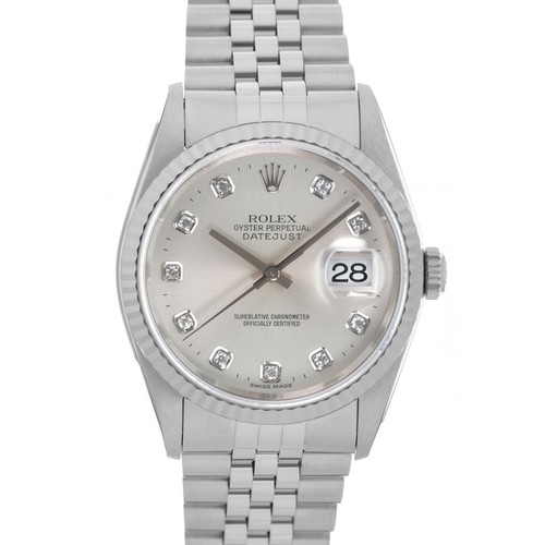 Rolex datejust 116234g argento - rolex,