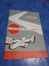 CONSIGLI AGLI UTENTI FIAT 10