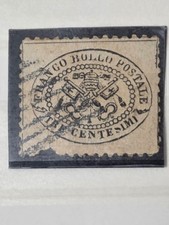 Antichi Stati - 1868 Francobolli Tre Centesimi Stato Pontificio - Lotto 3 Centes