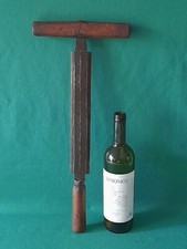 ANTICO SCORTECCIATORE COLTELLO A PETTO FALEGNAME BOTTAIO PRIMI '900. BK34