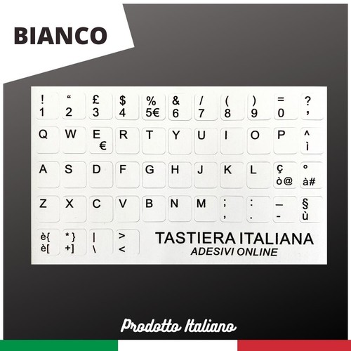 Adesivi tastiera italiana - tastiera, pc