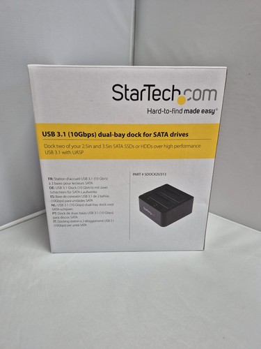 Startech dual bay hdd docking - startech,