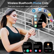 Smartwatch touch screen - 1,85",