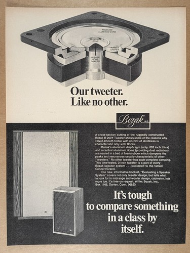 Tweeter bozak speakers 200y - tweeter,