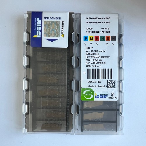 Gipi4 00e ic808 iscar - gipi4.00e-0.40, ic808/