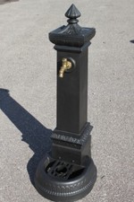 FONTANA IN GHISA MILANO H 125 CON RUBINETTO  no cemento 