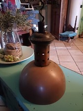 lampada industriale in rame