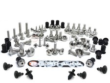 Kit bulloni carena schermo acciaio inox testa grande Honda VFR800F RC46 2003