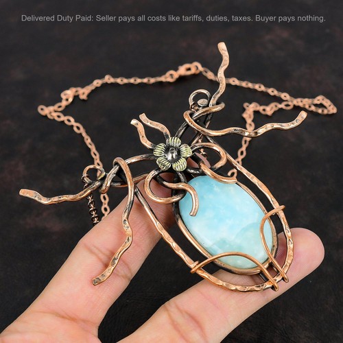 Collana catena boho - , fiore