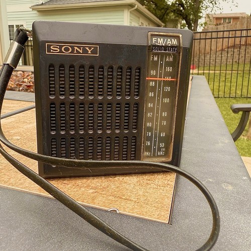 Sony radio tfm 3710 - radio, tfm-3710