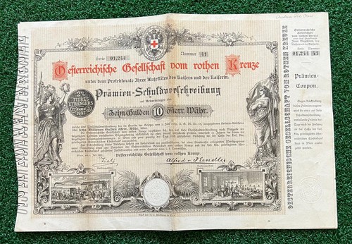 Croce rossa austria lotteria - rossa,