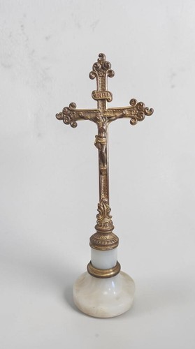 Antico crocifisso altare in - crocifisso,
