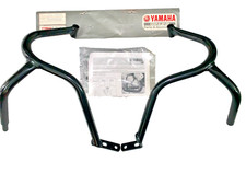 Coppia Para motore In Tubo Metallico Nero Yamaha FZ6 - FAZER 600 ORIGINALE