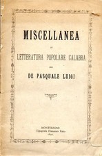 miscellanea di letteratura
